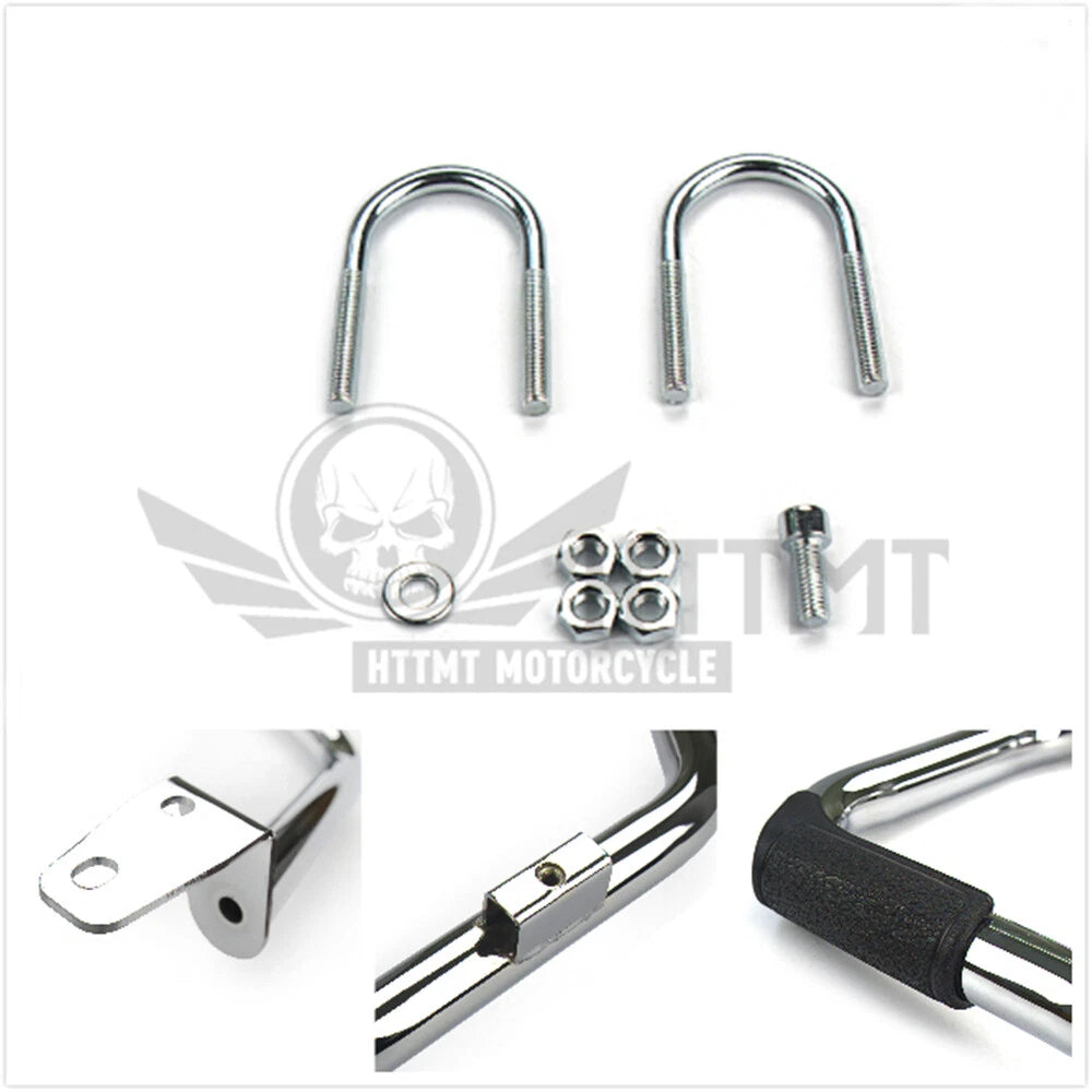 Chrome Engine Guard Highway Crash Bar for Harley Dyna (2012–2017)