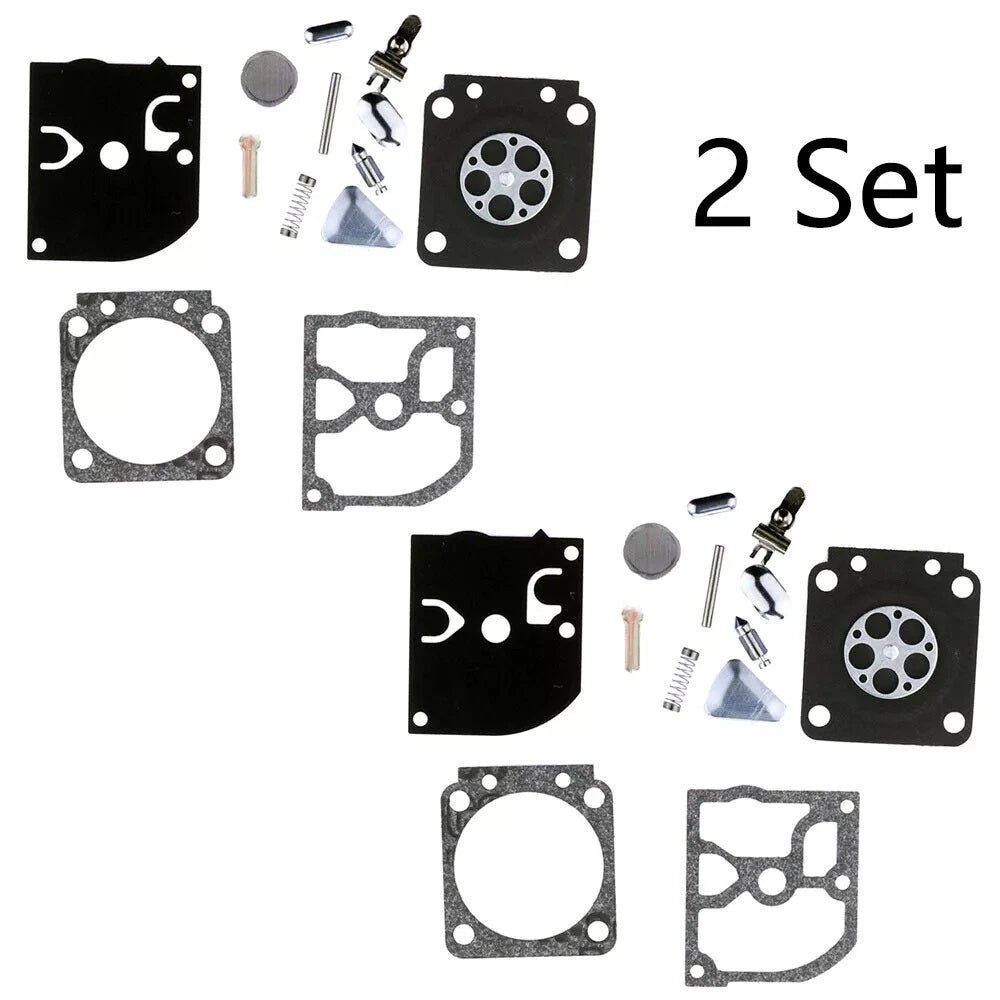 Set of 2 Carburetor Rebuild Kits for Stihl FS450 FS120 FS200 FS250 (Zama RB-40 RB-85)