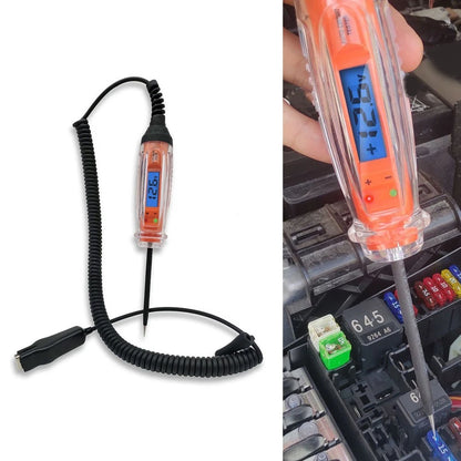 DC Circuit Test Light 3-60V with LCD Readout and Illumination