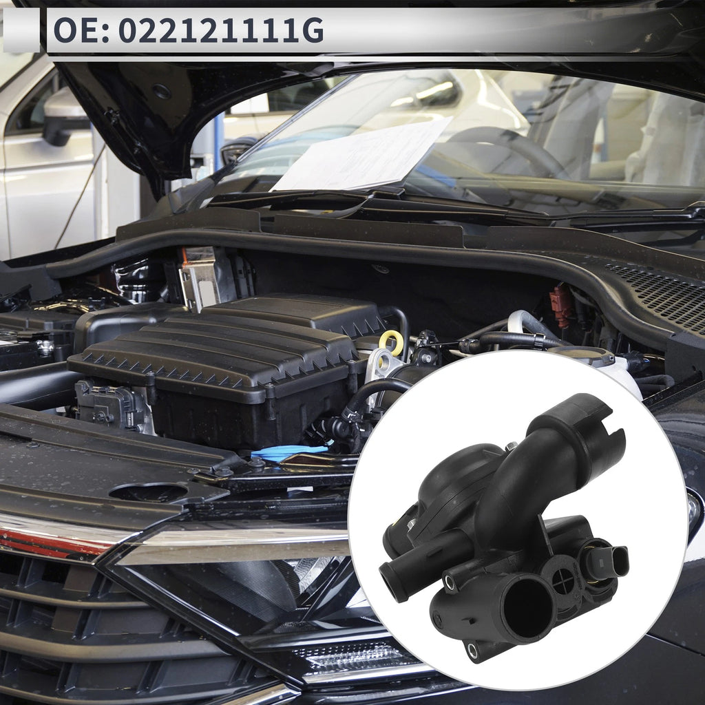 Engine Coolant Thermostat Housing Assembly for Volkswagen Touareg 2004–2006
