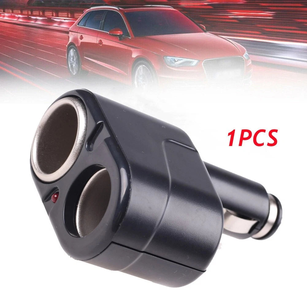 Dual Port Car Charger Socket Adapter for Enhanced Device Compatibility