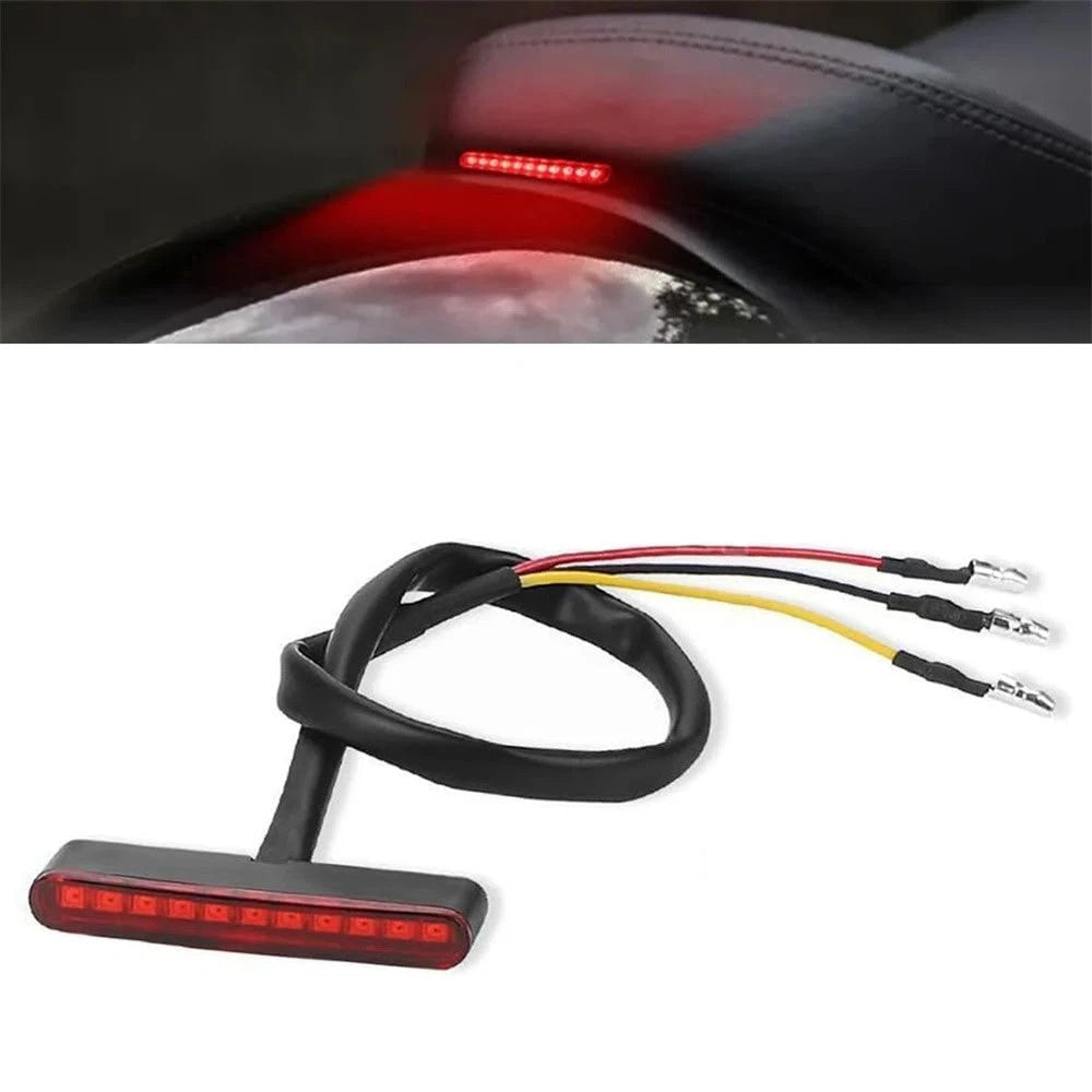 Universal Rear Tail Running Stop Mini Strip Brake Light For Motorcycle ATV