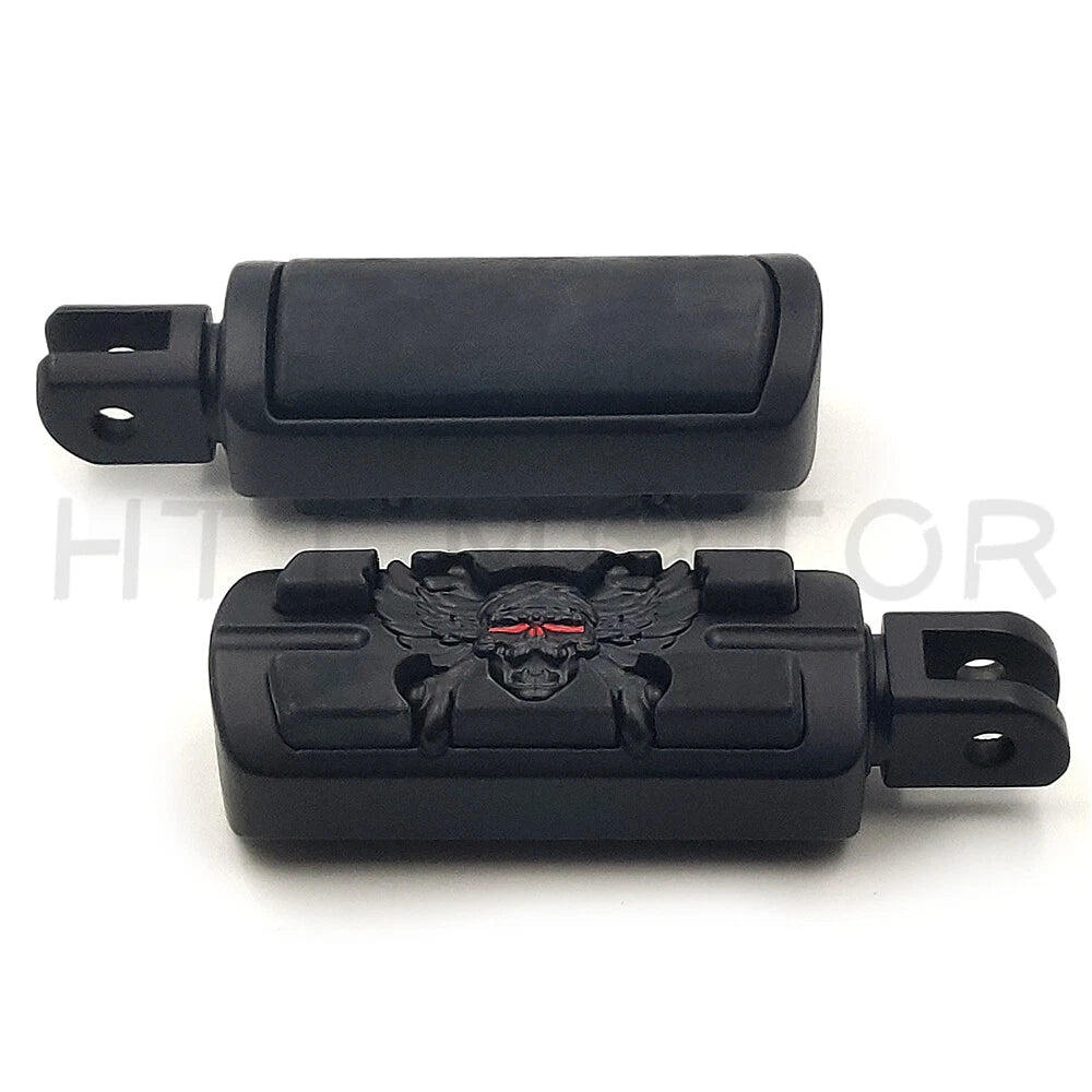 Pirate Skull Footpegs for Harley FXBB FXBR FXBRS FXLR (2018–2023)