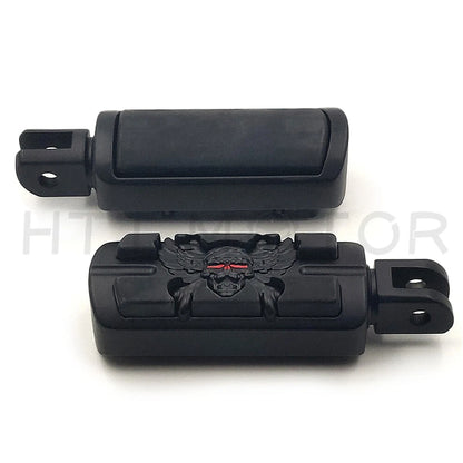 Pirate Skull Footpegs for Harley FXBB FXBR FXBRS FXLR (2018–2023)