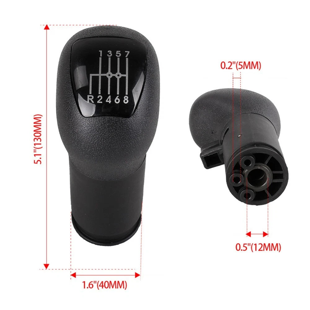 Shift Knob Head for Man M (2000) 81970106009 Black Plastic Replacement