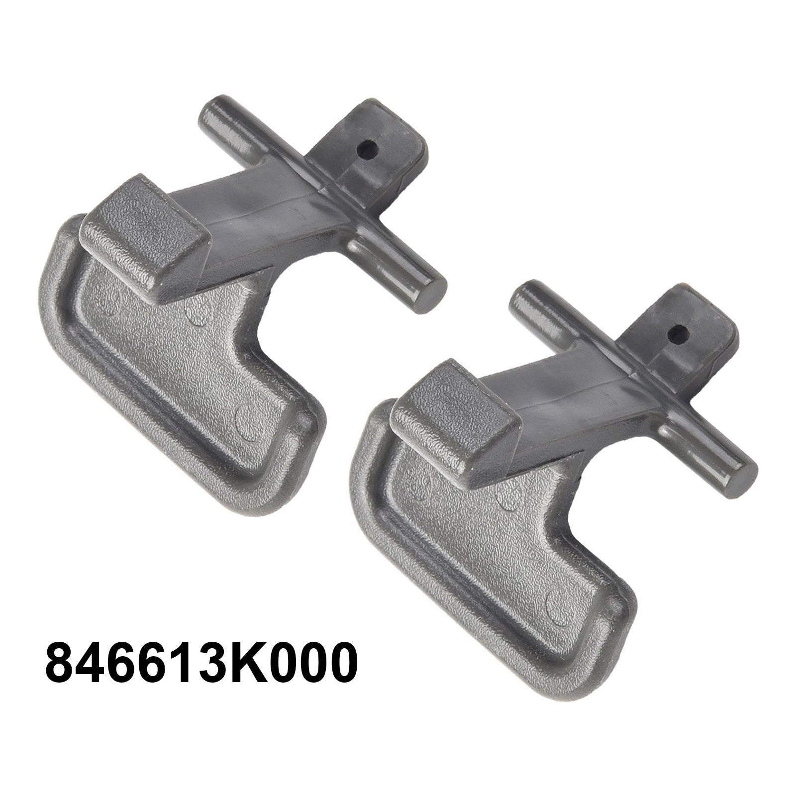 2X Latch Clip Set for Hyundai Sonata (2009–2010) Center Console Armrest