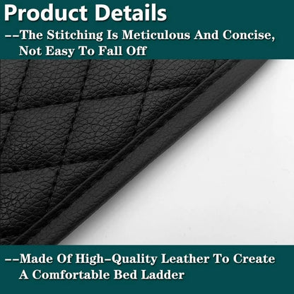 Set of 2 Waterproof Bunk Bed Ladder Mats with Adjustable Straps