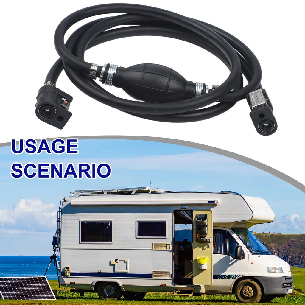 Fuel Line Assembly 2m Length 8mm ID for Marine Use