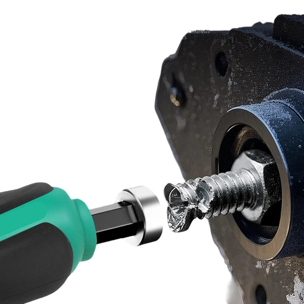 T-Handle Hex Wrench Set with Comfort TPR Grip and High-Torque Leverage Design