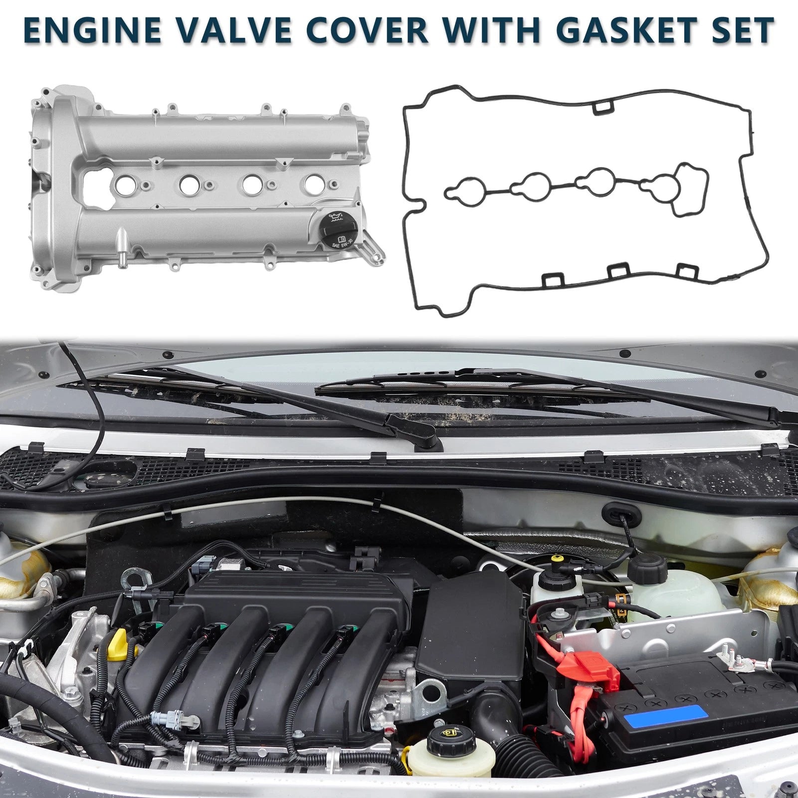Engine Valve Cover Gasket Replacement for Chevrolet Malibu (2013–2014)