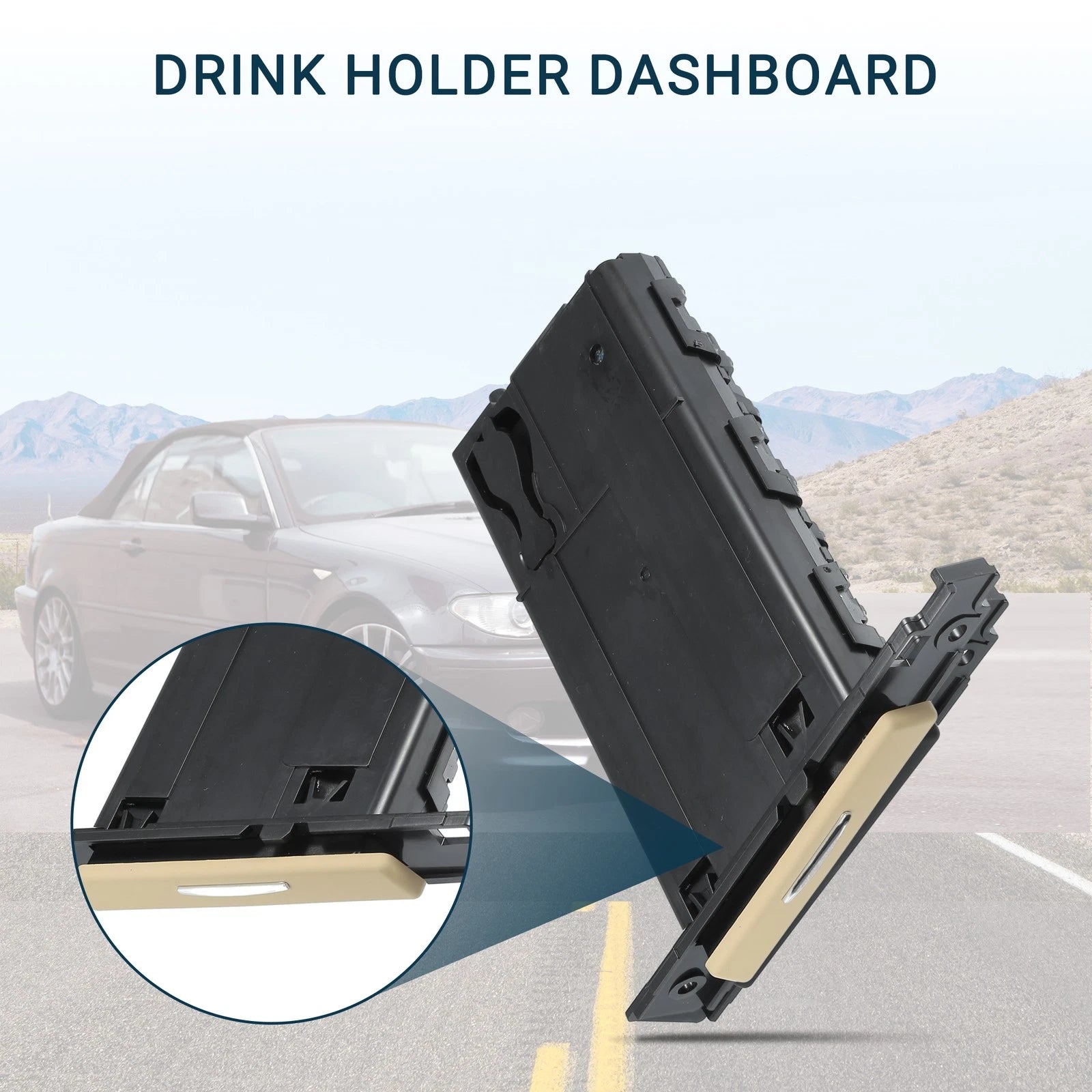 Cup Holder for BMW 325xi 2006 Practical OEM Beige