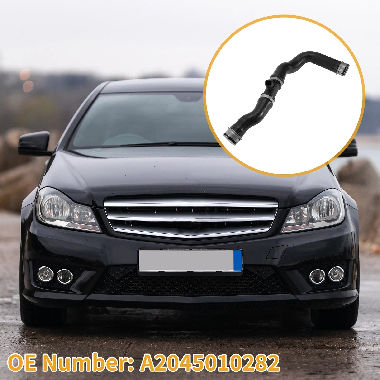 Radiator Hose Replacement for Mercedes-Benz C-Class W204 S204 (2007–2014)