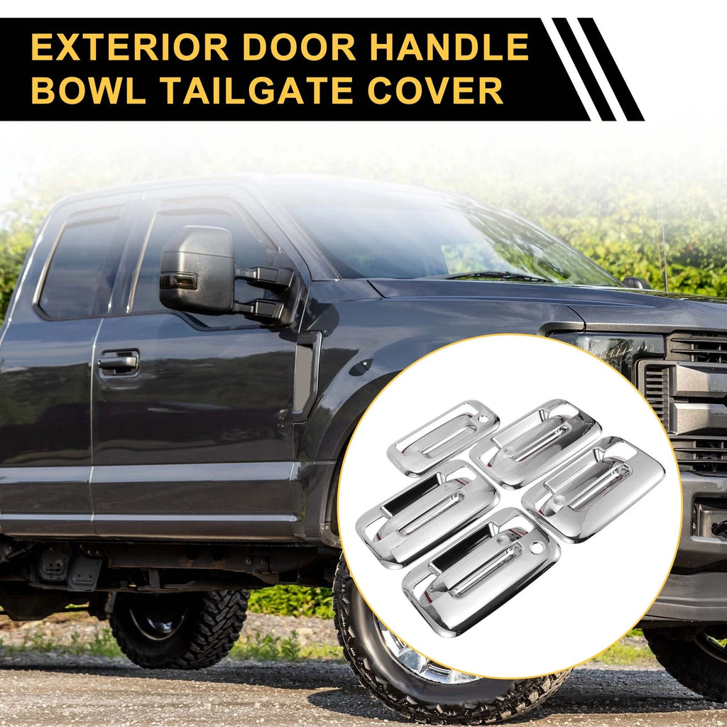 Exterior Door Handle Covers Front Set for Ford F-150 (2004–2014)