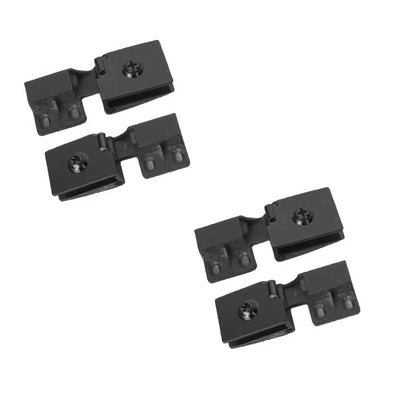 Frameless Glass Door Hinges for Quick Cabinet and Shower Setup