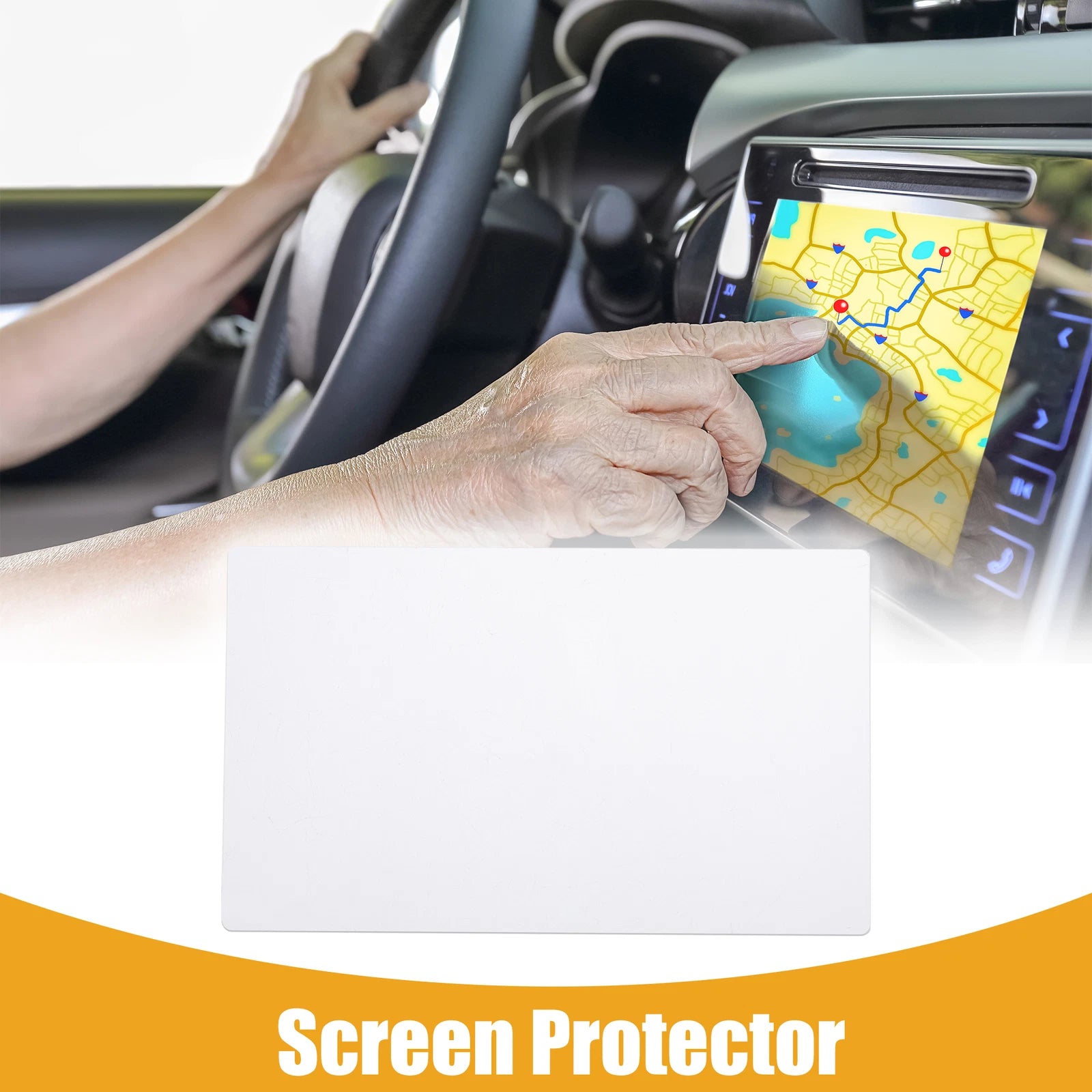 Tempered Glass Navigation Screen Protector for Chevrolet Trax (2017–2022)
