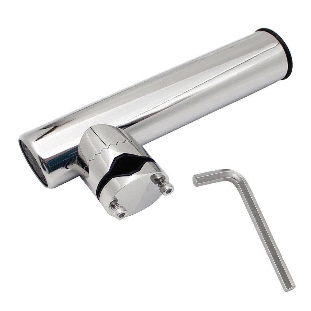 Offset Rod Holder for Boats and Docks (304 Stainless Steel)