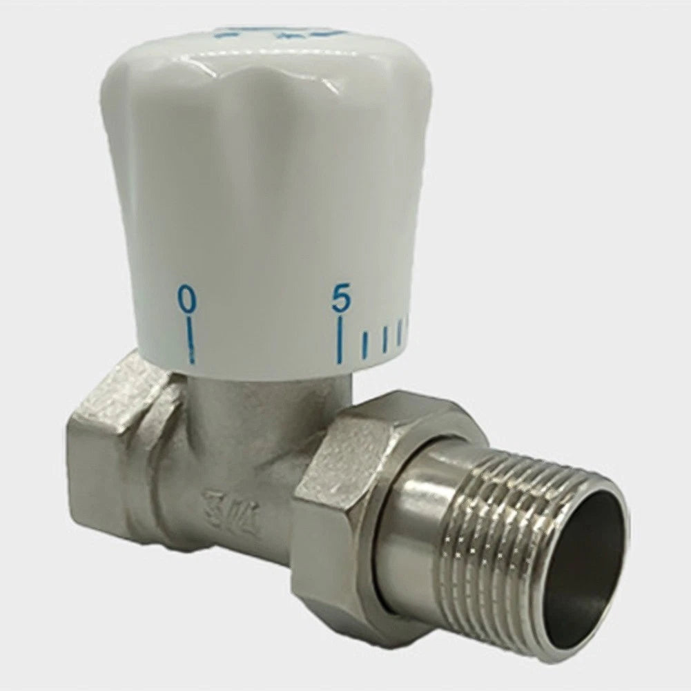 Adjustable Thermostatic Valve 15mm x 34 Angle for Temperature Regulation