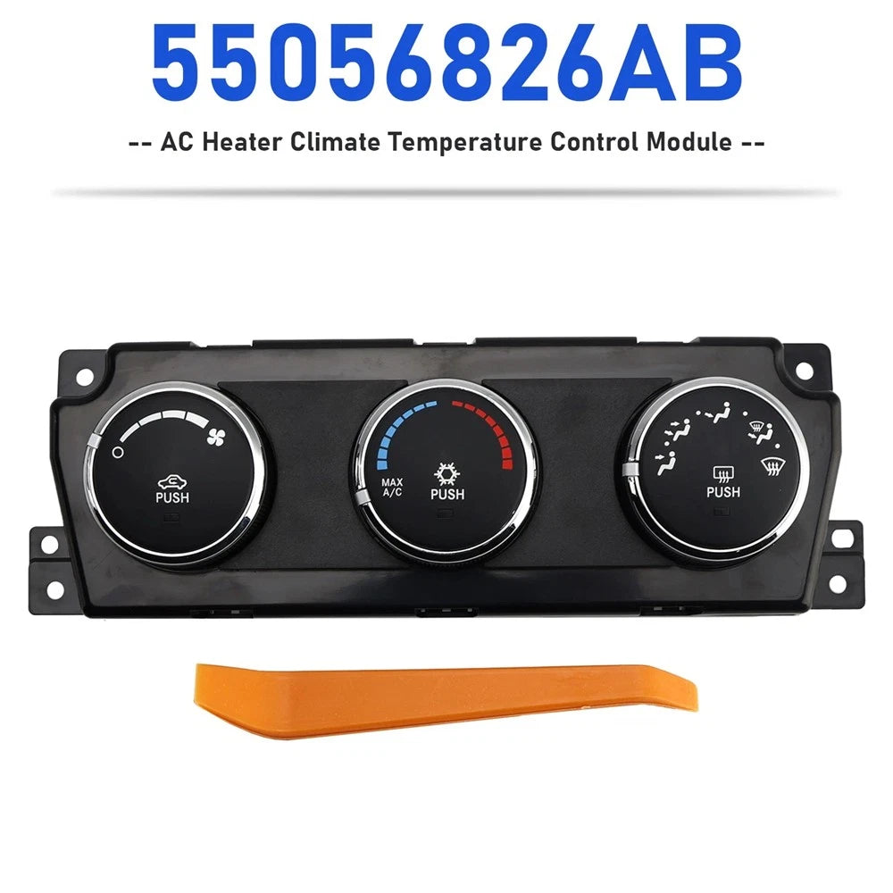 AC Climate Control Module with Rear Defrost For Dodge Ram 1500 Pickup 55056826AB
