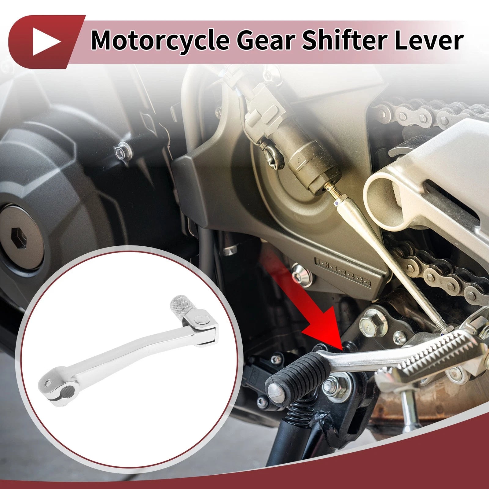 Folding Gear Shifter Lever Replacement for Honda XR50 (1998–2004)