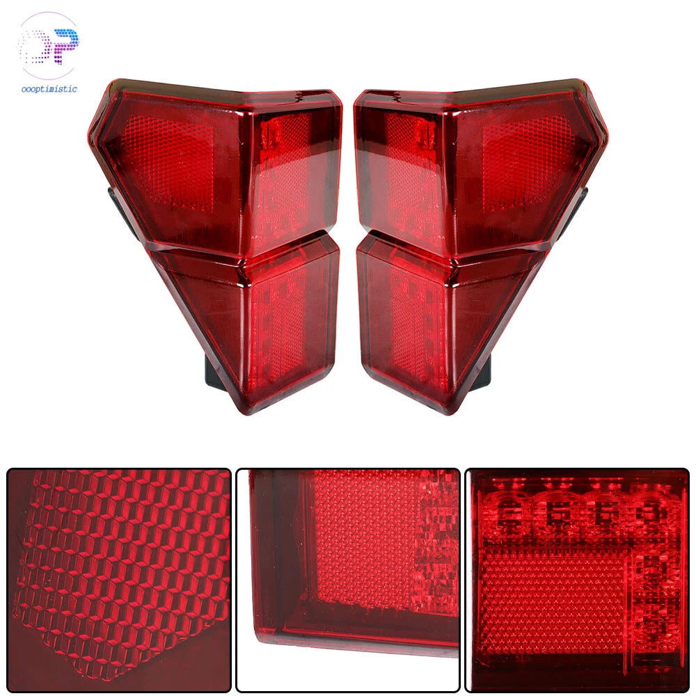 Left & Right Tail Lights Pair 2413766 for Polaris Ranger 1000 XP Crew (2018–2021)