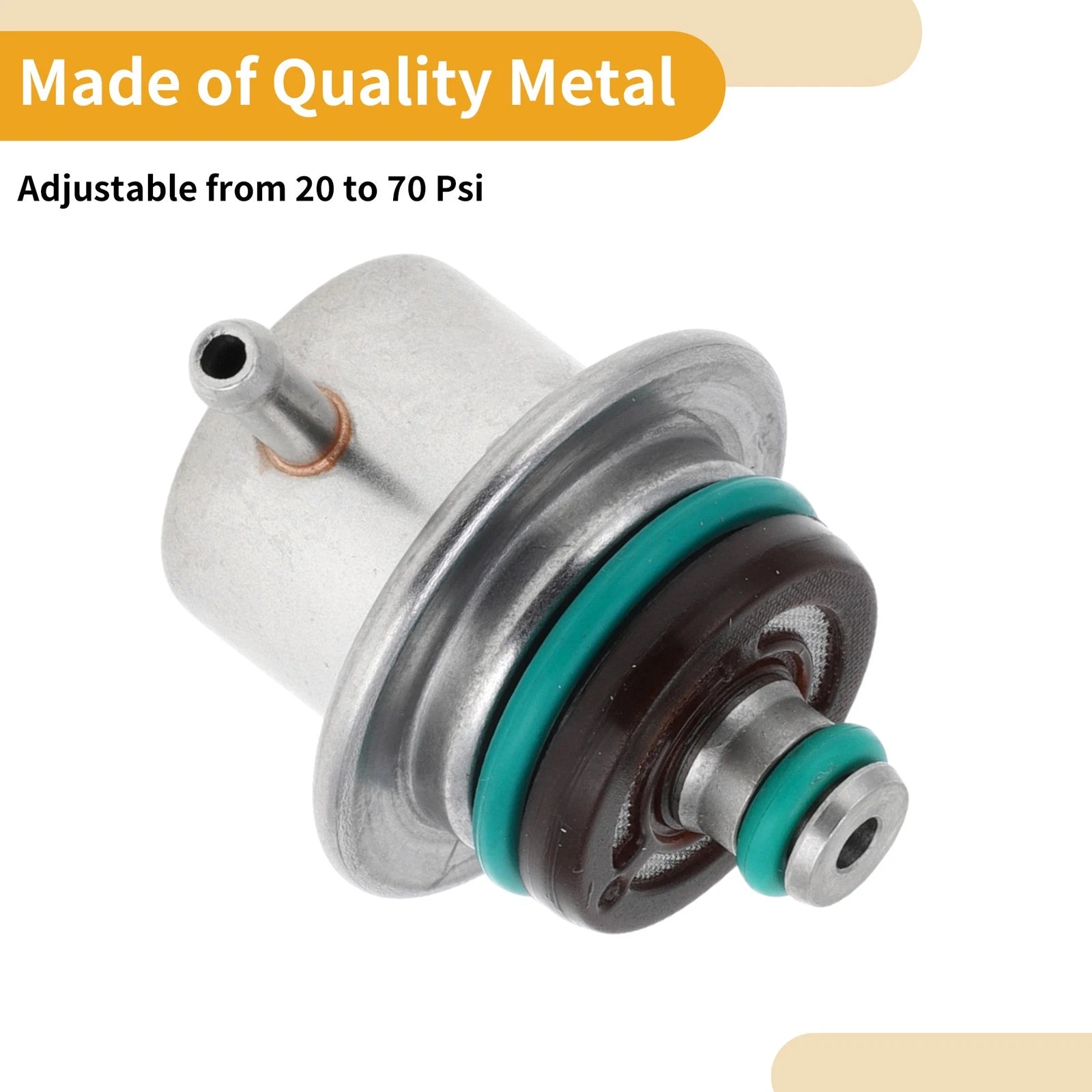 Fuel Pressure Regulator for BMW X5 2000–2002 Replacement 1 Piece