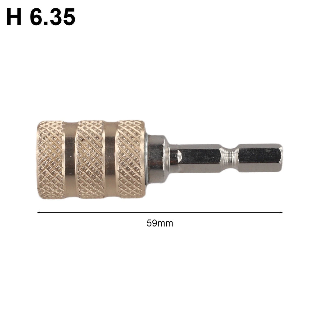 Magnetic Bit Connector for 6mm Drills and Accessories