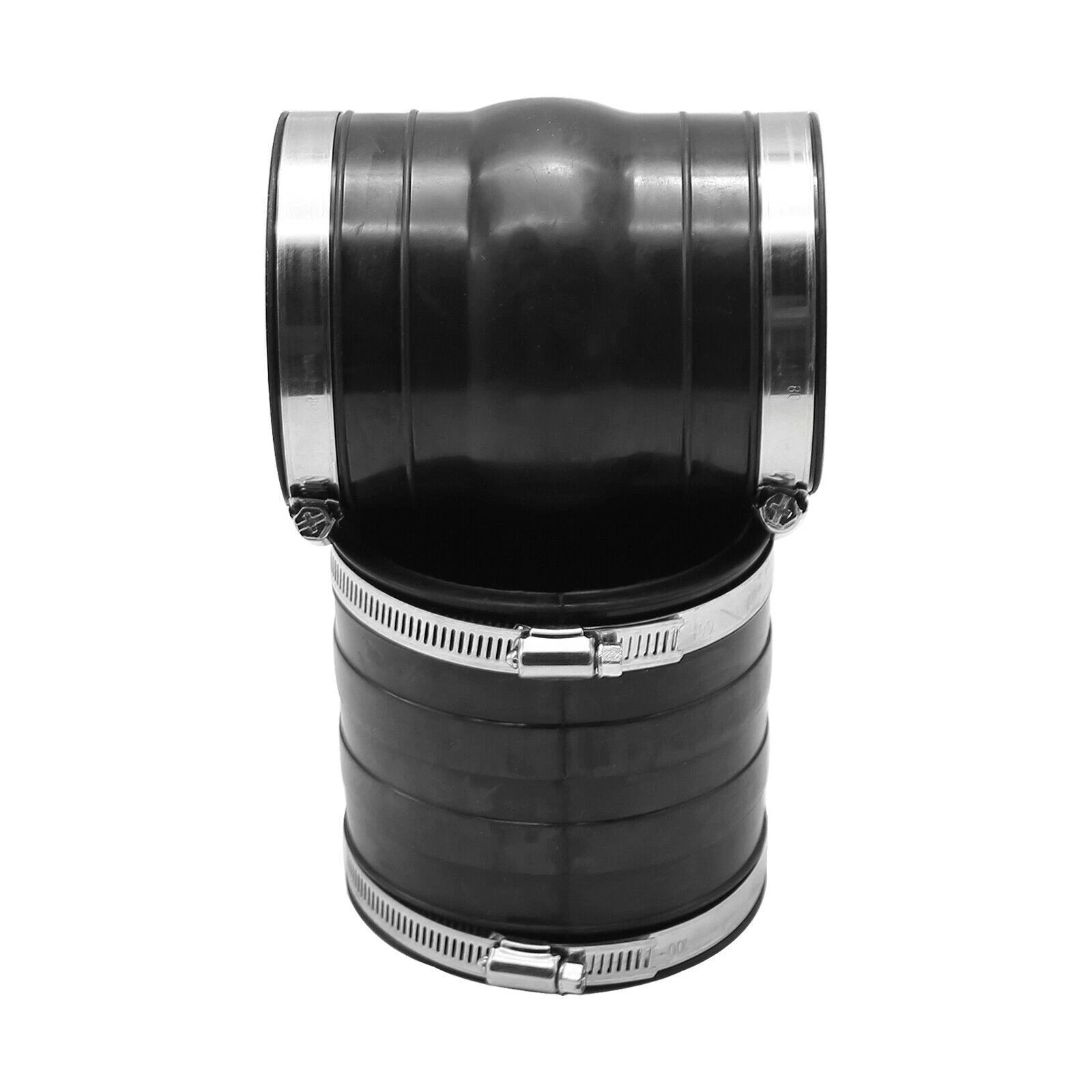 Set of 2 Upper & 2 Lower Exhaust Hose Bellows for Volvo Penta (3852696, 3863450)