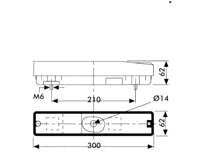 Rear Light Assembly for Massey Ferguson 6120-6290 (2000–2010)