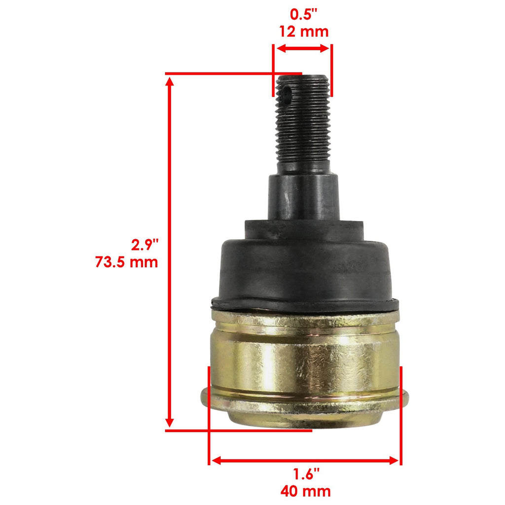 Upper Lower Ball Joints Replacement Kit for Honda TRX250X (2009–2024)