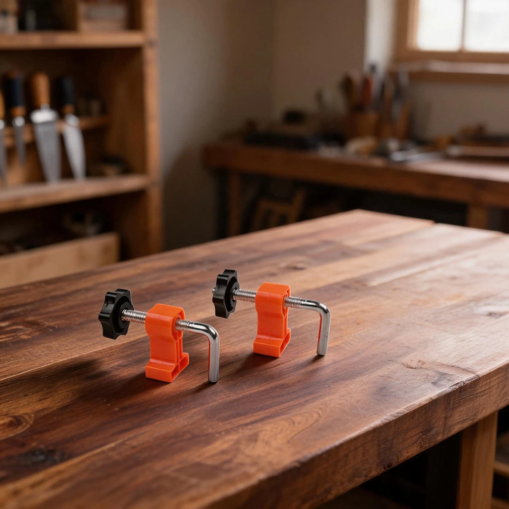 2PC Adjustable 90 Degree Lock Clamps for Woodworking Projects