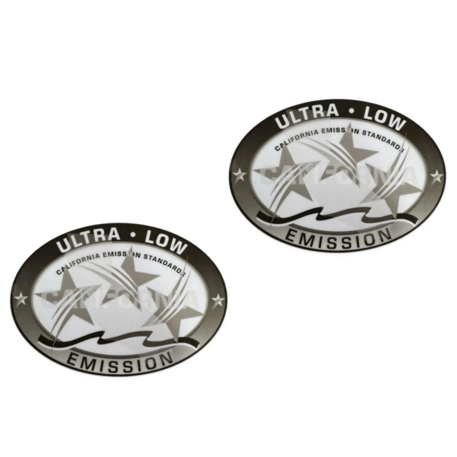 2 Pack Ultra Low Emission Decal for Yamaha Mercury Honda Outboard (Fits All)