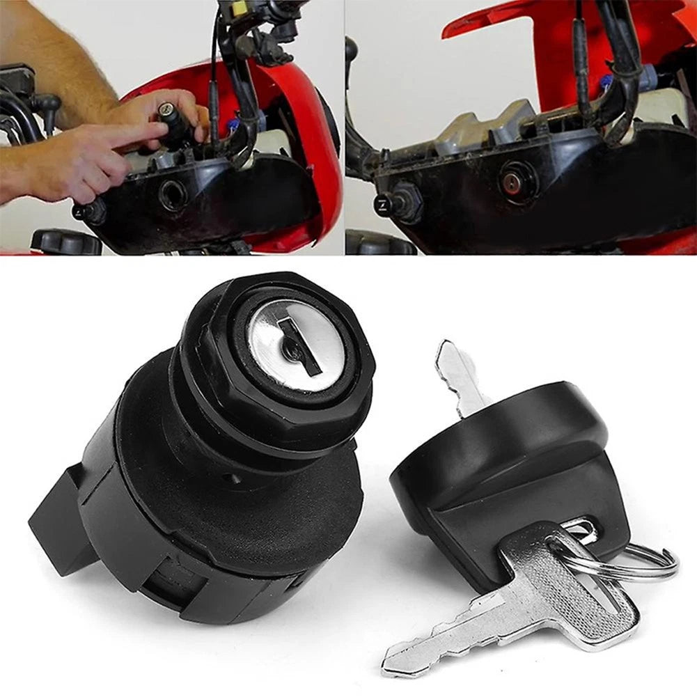 3 Position Ignition Key Switch for Polaris Ranger (2001–2018)