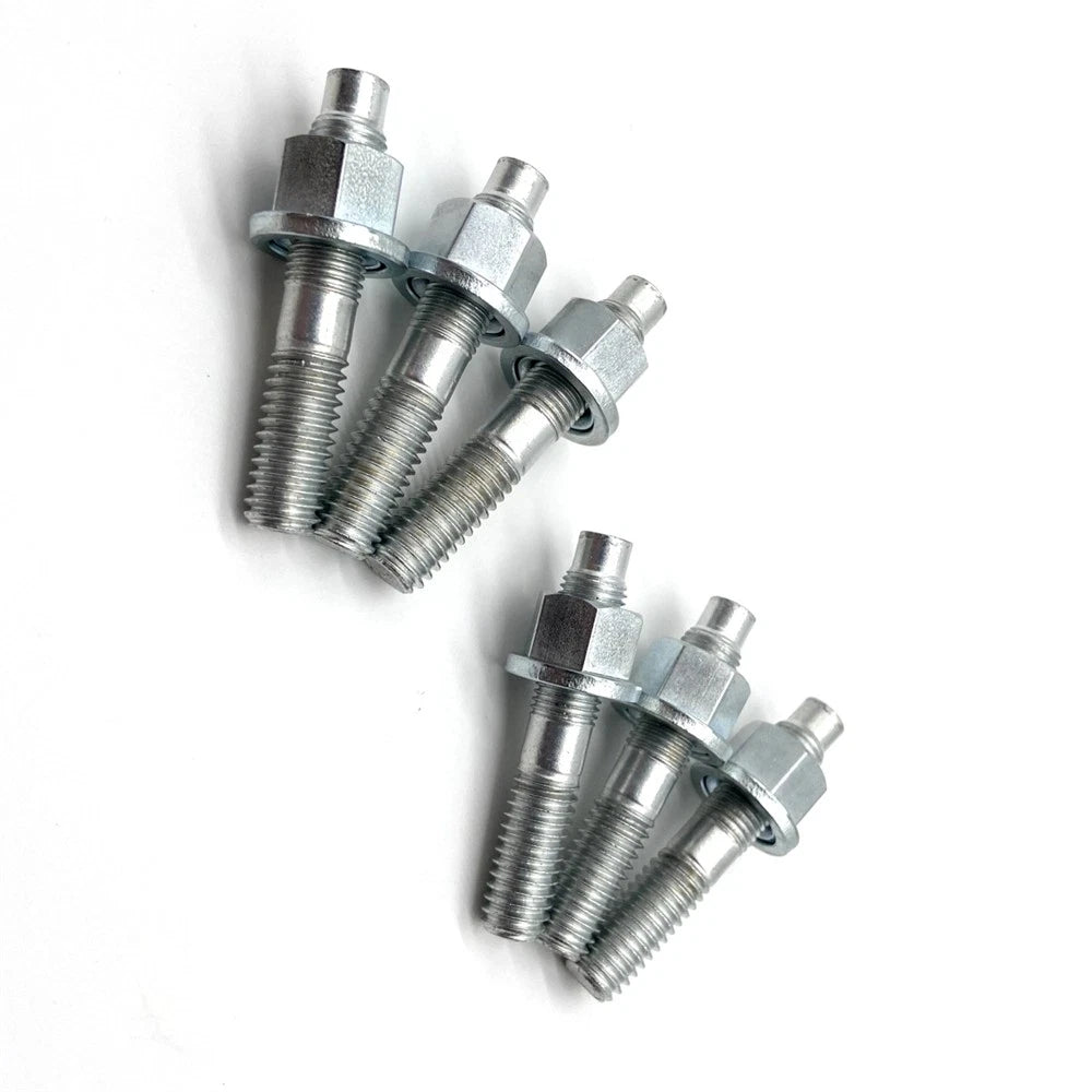 Transfer Case Studs and Nuts for Jeep NP231 NP241 NP208 NP242 NP247 GRADE 8 (6)