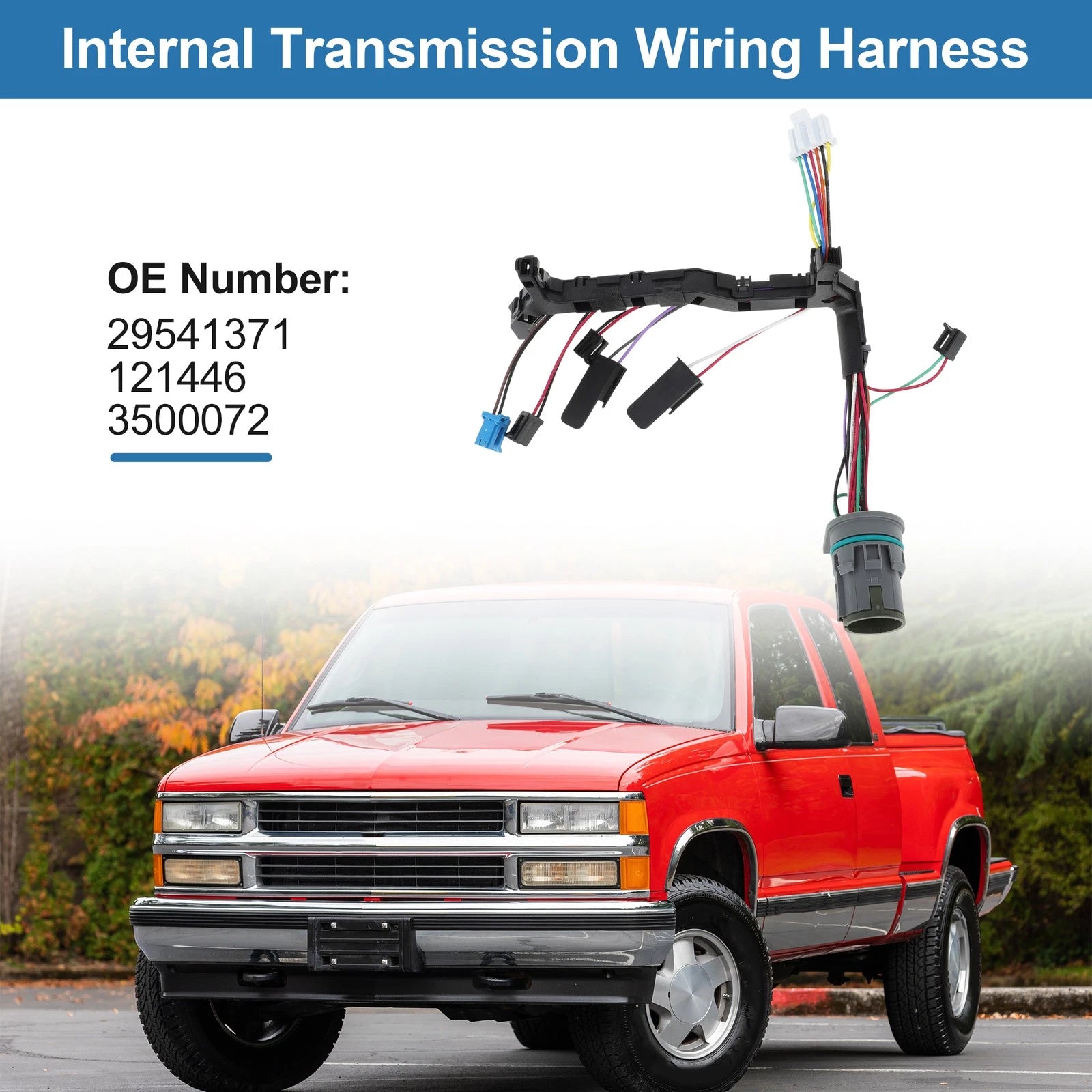 Transmission Wiring Harness Replacement for Chevy C2500 C3500 (2001–2003)
