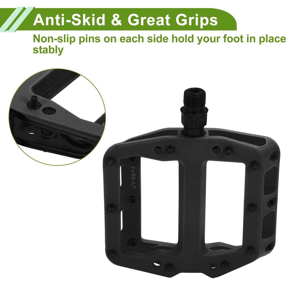 Bicycle Pedals Nylon Replacement Universal for 14mm 1 Pair