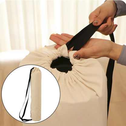 Breathable Canvas Yoga Mat Backpack Holder for 5.9x29.5in to 8.7x43.3in Mats