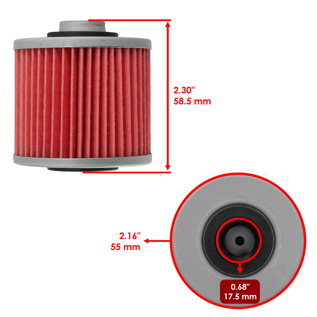 Oil Filter Replacement for Mz Mastiff 660 Baghira 660 (1998–2000)
