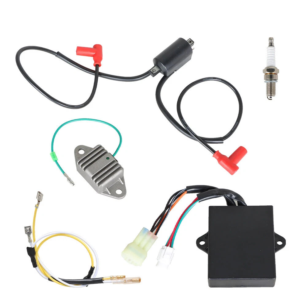 Ignition Coil CDI Box Spark Plug Kit for Banshee 350 (1997–2006)