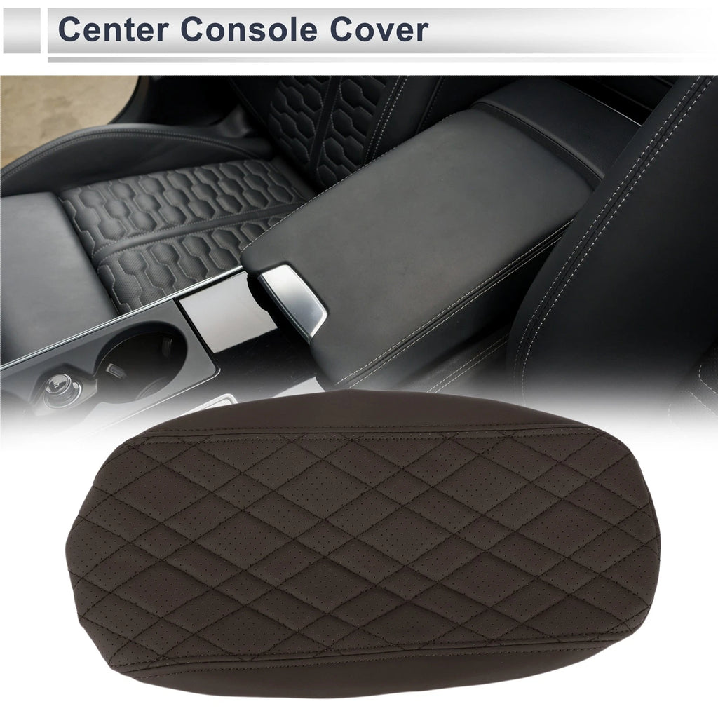 Car Center Console Cover for BMW 2 Series (2017–2023) Deep Brown 1 Pc