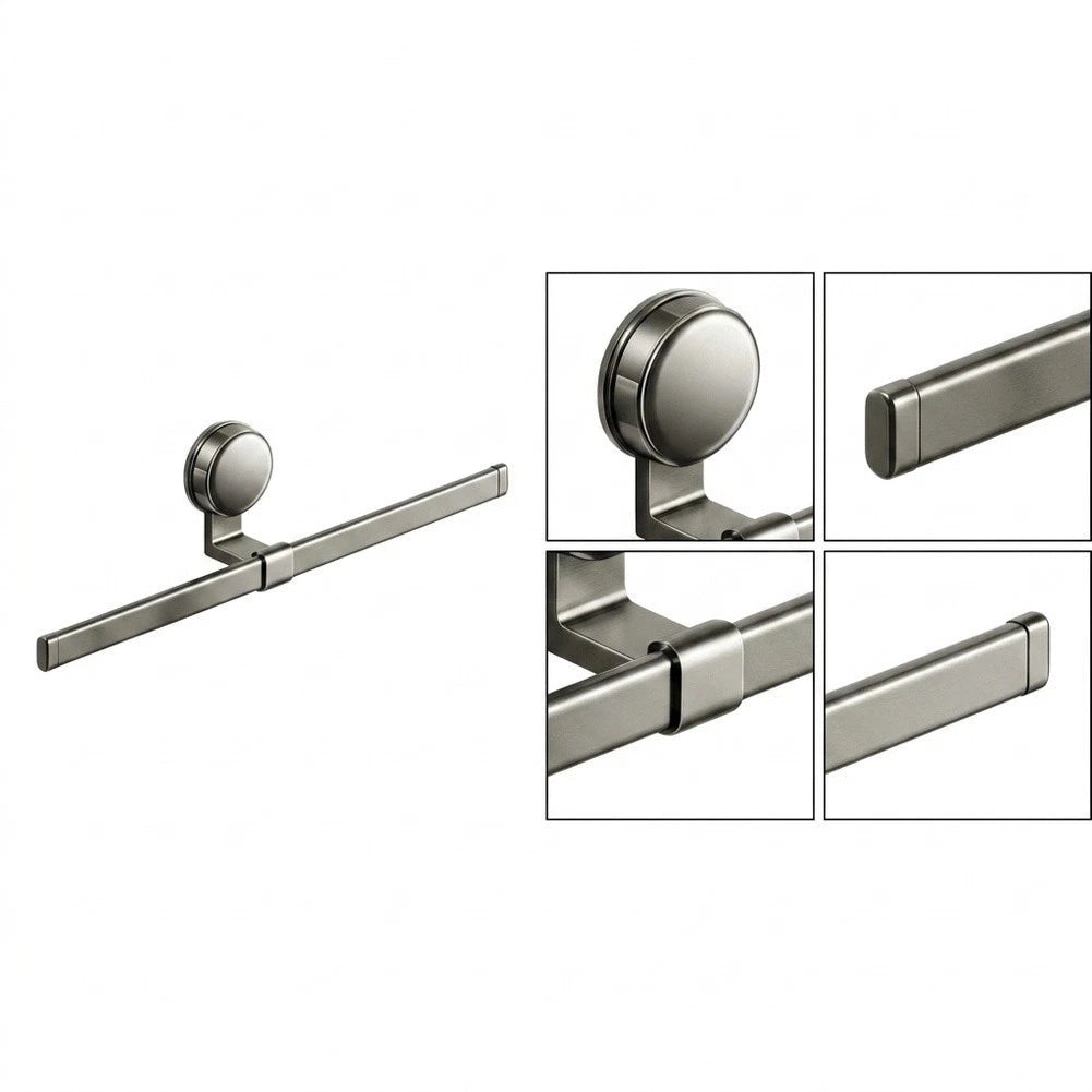 Reusable Suction Towel Rack for Universal Use (40x5x11.5cm)