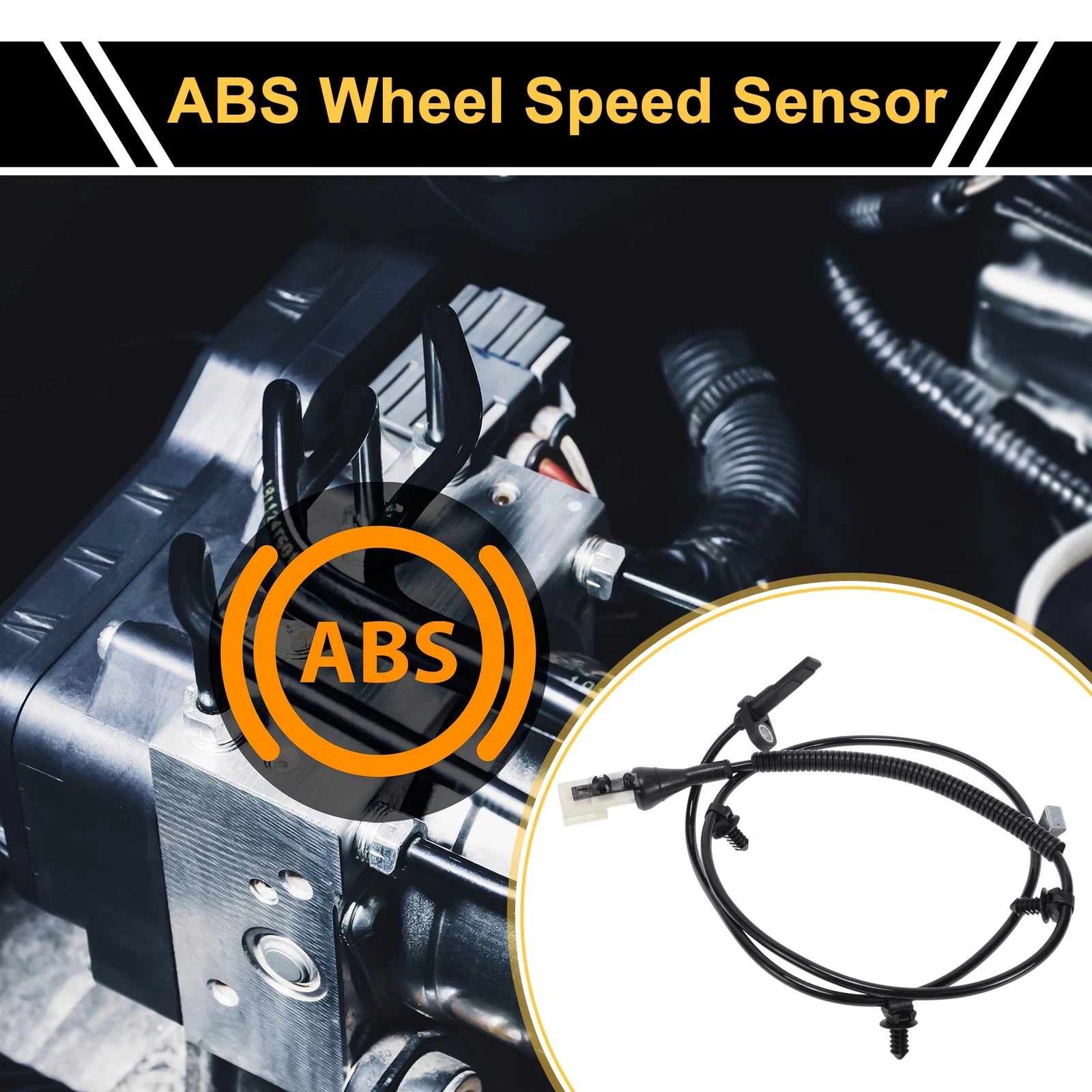 ABS Wheel Speed Sensor Rear Replacement for Ford Five (2009–2011)
