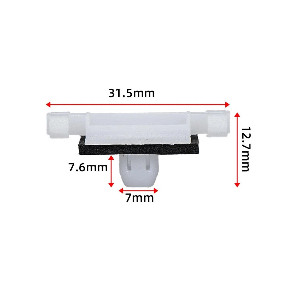 10Pcs Drip Rail Molding Retainer Clips 92207444 for Holden Commodore (2006–2013)