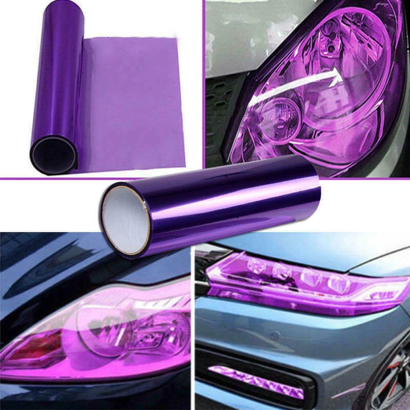 Smoke Headlight Film for Universal Vehicles (1 Roll)