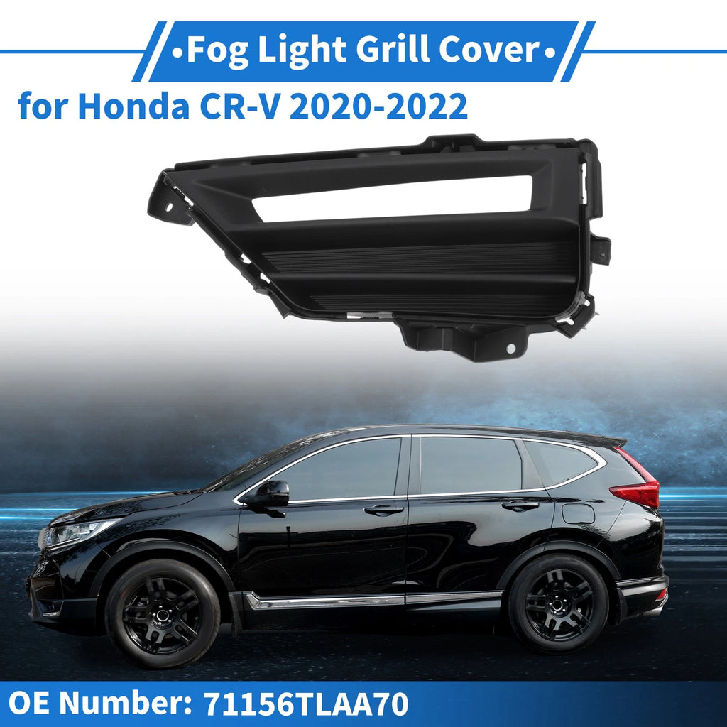 Front Left Fog Light Grill Replacement for Honda CR-V (2020–2022)