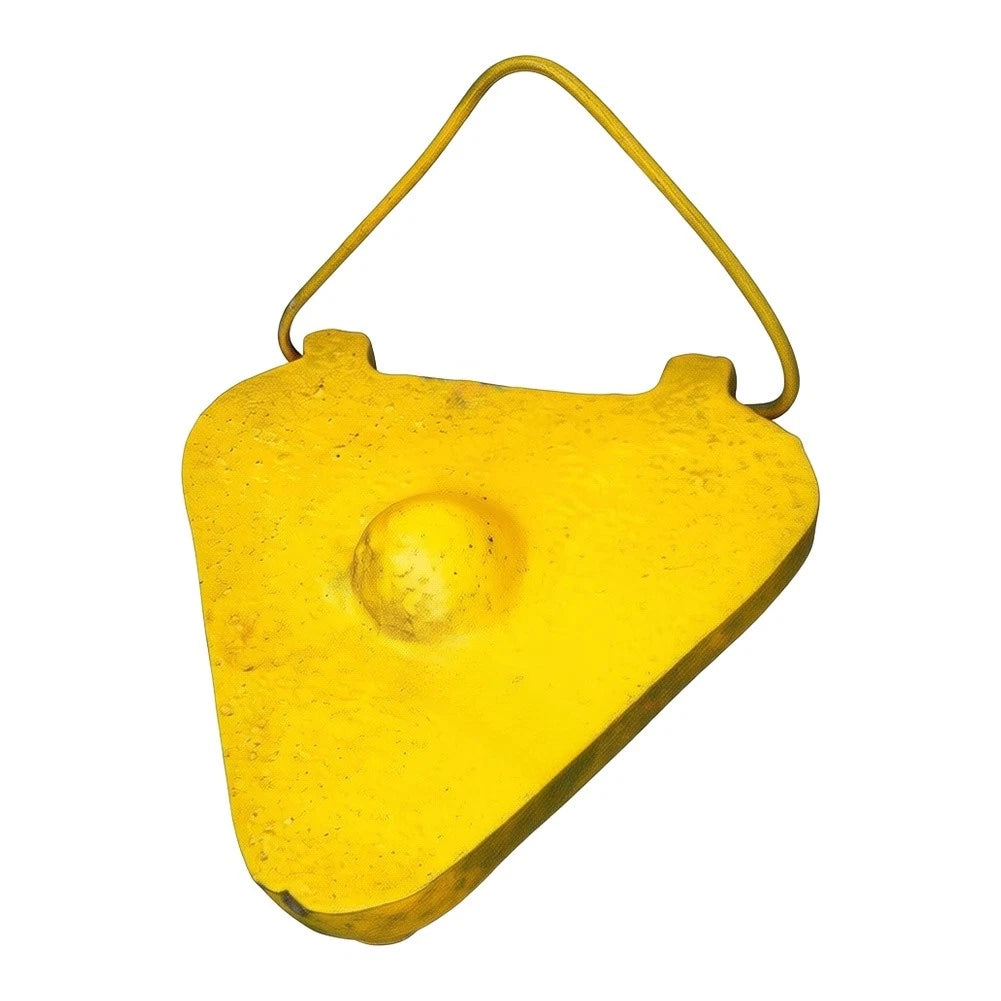 Leveling Rod Pad for Outdoor Construction Sites - Wear-resistant Cast Iron
