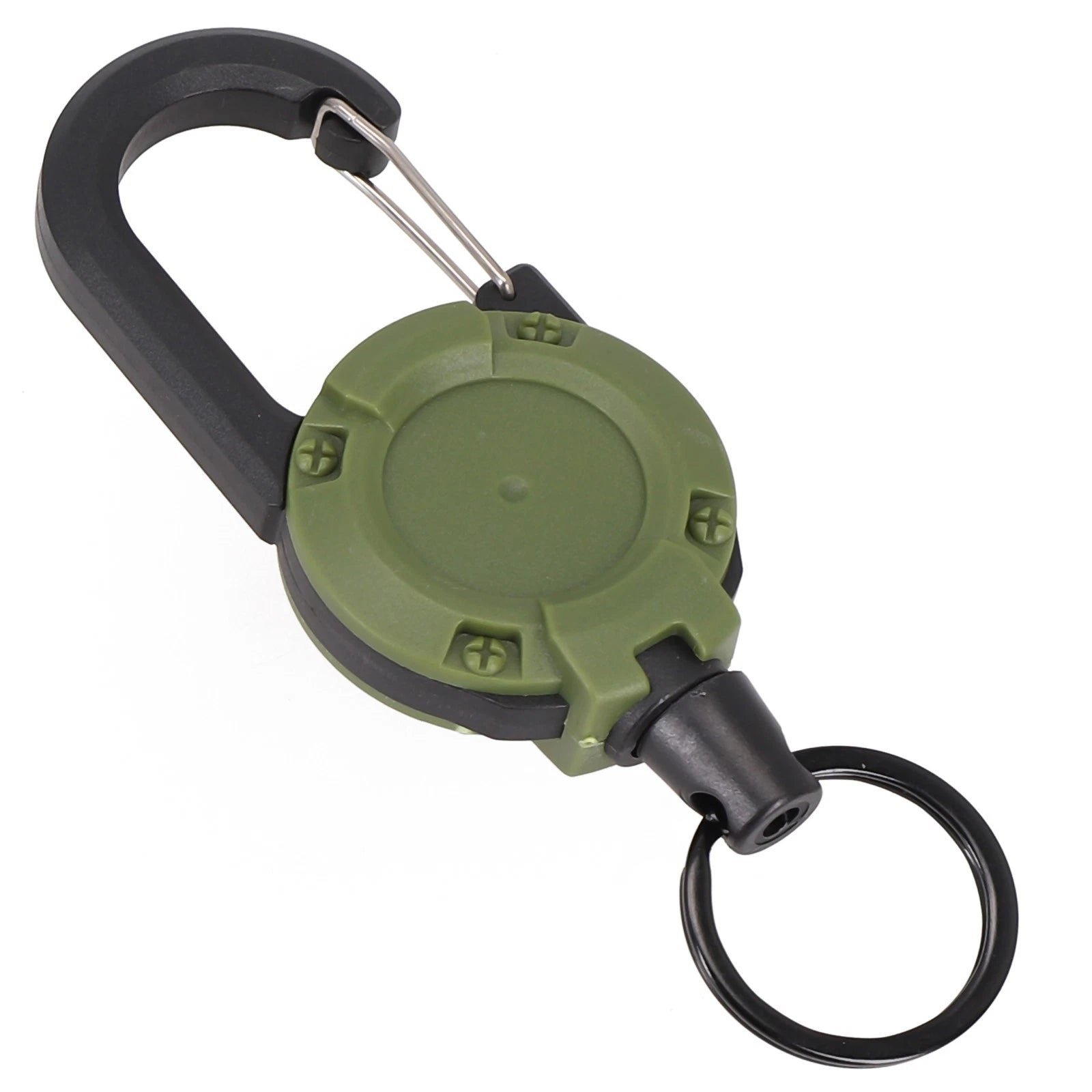 Multitool Carabiner Keychain for Universal Use (23 Retraction)