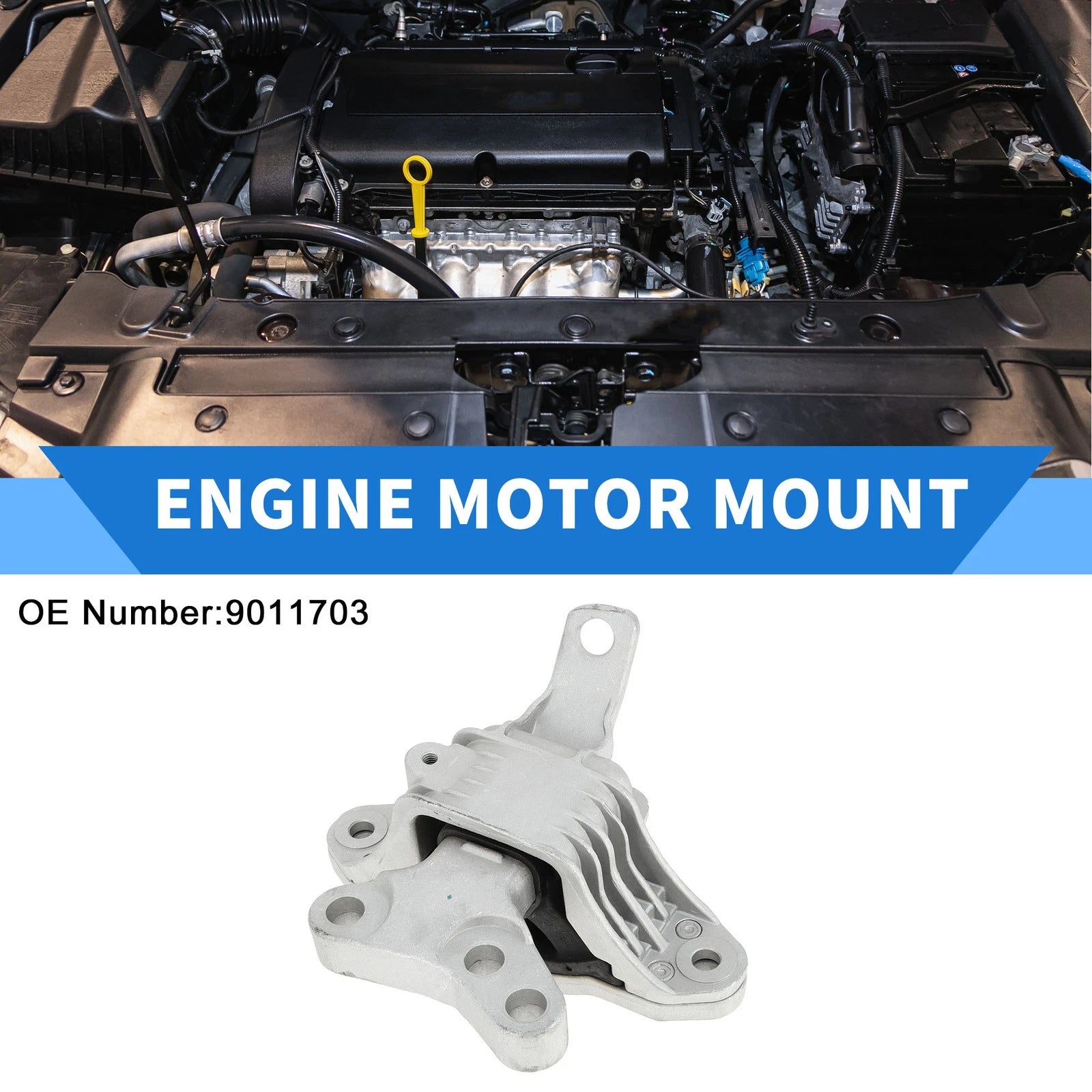 Engine Motor Mount Transmission Mounting for Chevrolet Cruze (2009–2016) 1.5L MT