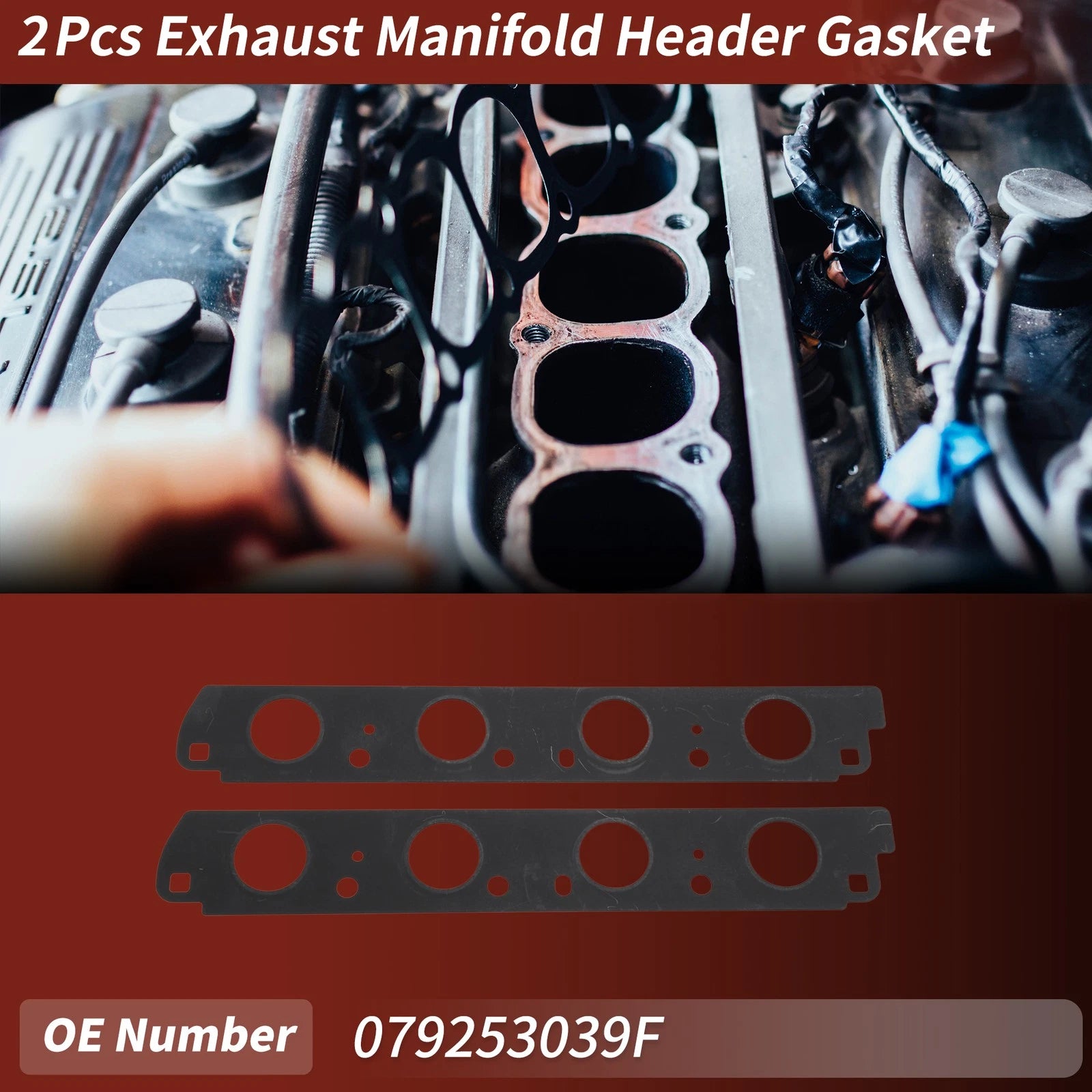 Exhaust Manifold Header Gasket Set for Audi RS4 B7 (2005–2008)