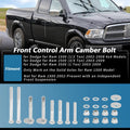 Front Control Arms Cam Bolt for Dodge Ram 1500 2500 3500 (2003–2009)