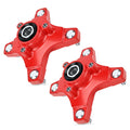 Set of 2 Front Left & Right Wheel Hubs Red 44615-HN6-A20 for Honda TRX250X (2009–2020)